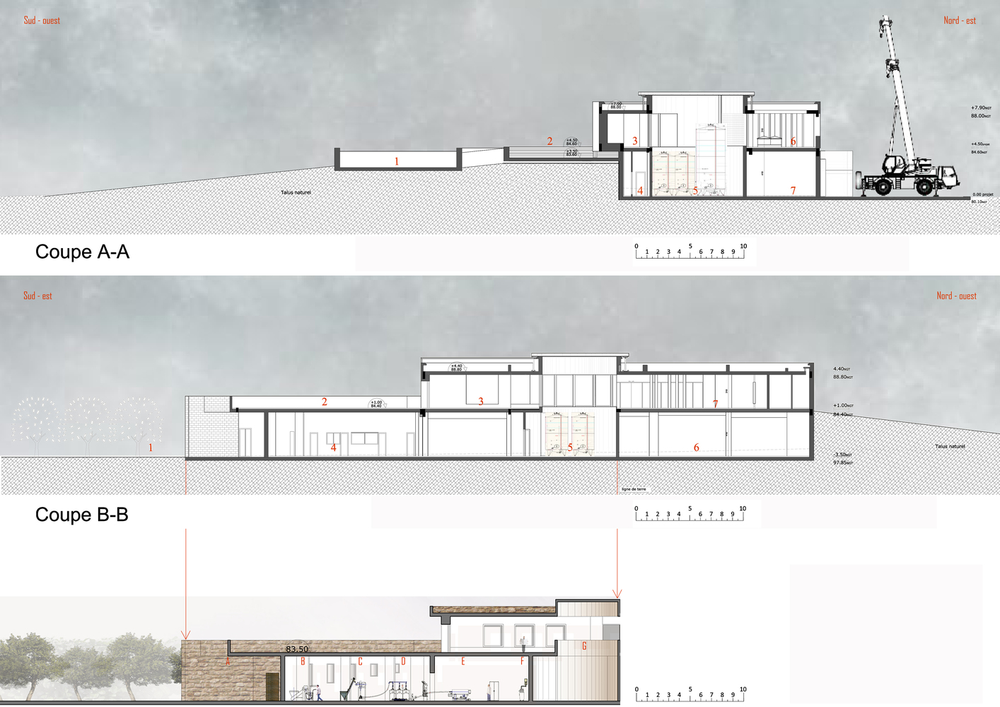 突尼斯 Segermès 榨油厂和罐头厂丨Facila 工作室-26