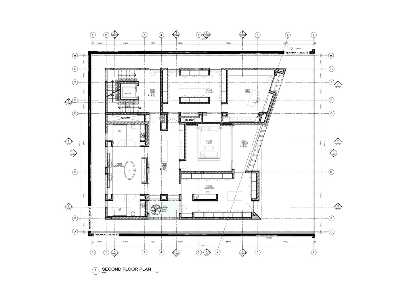 科威特 MT Villa 现代住宅，公园景观与生活空间完美融合-34
