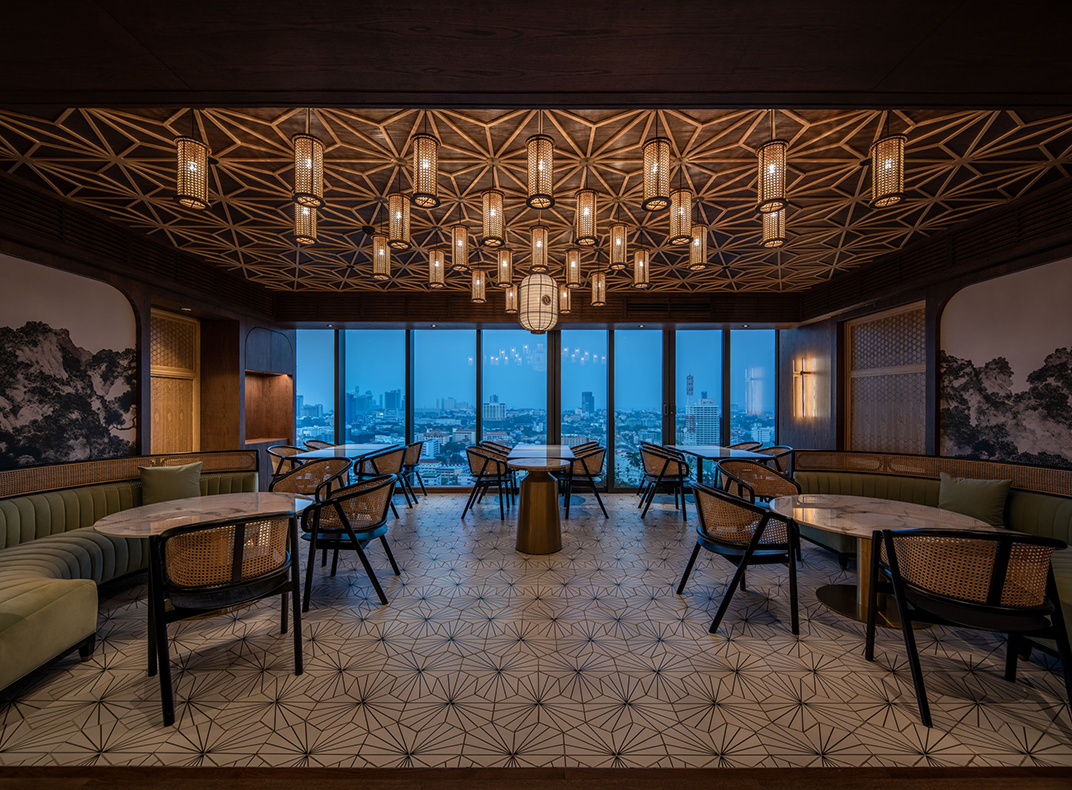 日本树木雕刻元素餐厅,泰国,曼谷 Designed by Tastespace.co - 酒吧餐厅 - 餐厅LOGO-VI空间设计-全球餐饮研究所-7