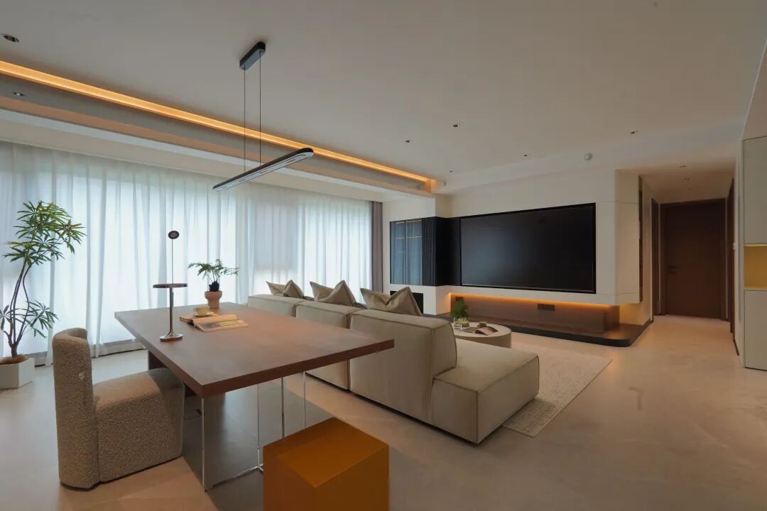 【实景】思舍全案|繁花光影与当代-16