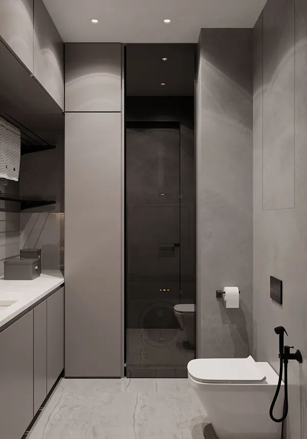 高级灰金属风格住宅丨俄罗斯丨俄罗斯圣彼得堡设计师 Gavriil Verbitsky-70