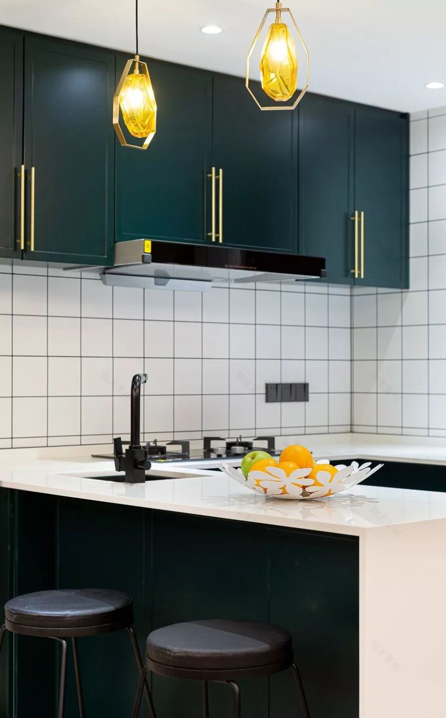 深圳福田 110 平五口之家改造 | 咖啡吧搬回家,三代同堂不拥挤-70