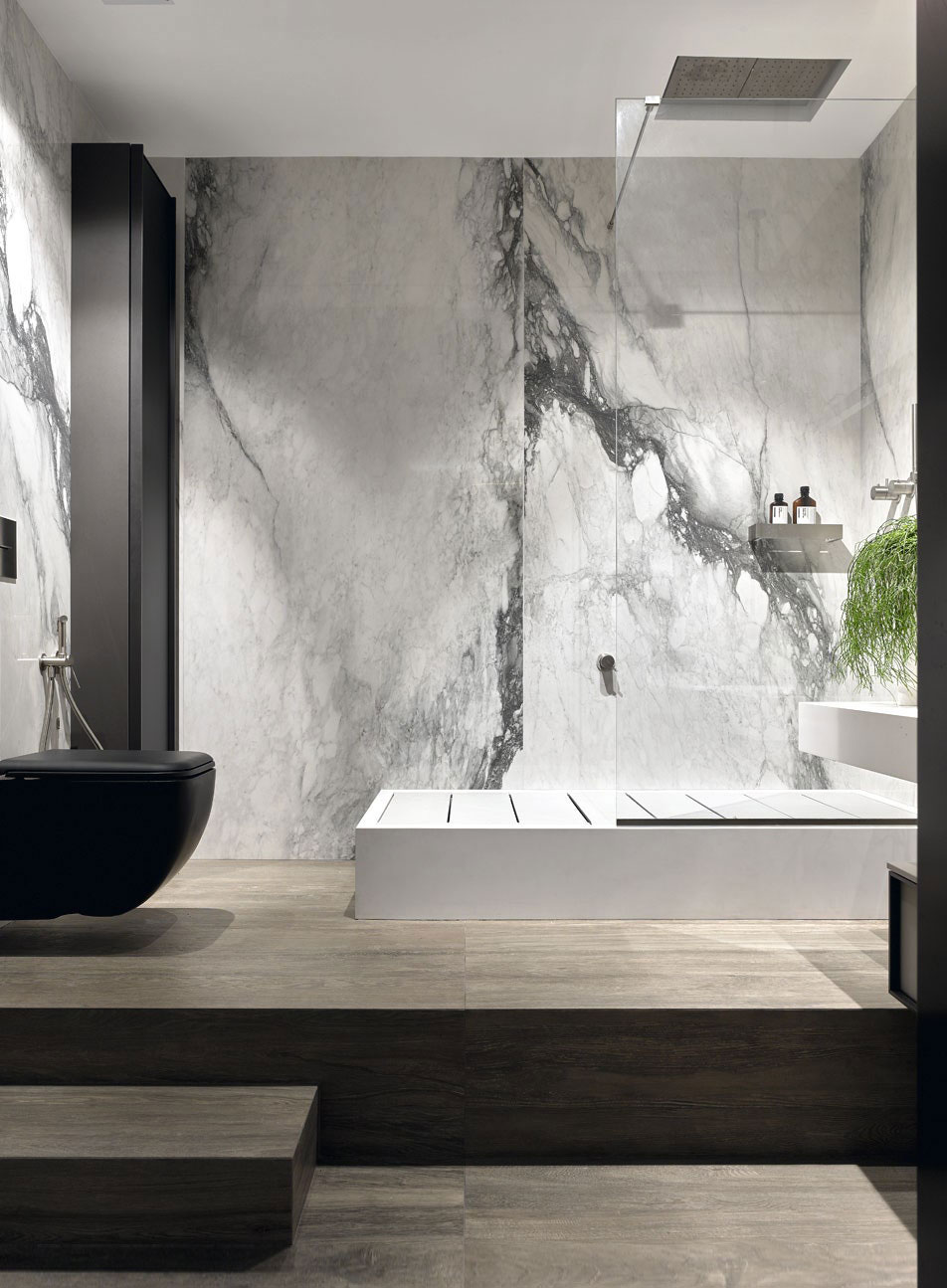 莫斯科 73㎡现代简约公寓 | 暗色调与灰泥的完美融合-11