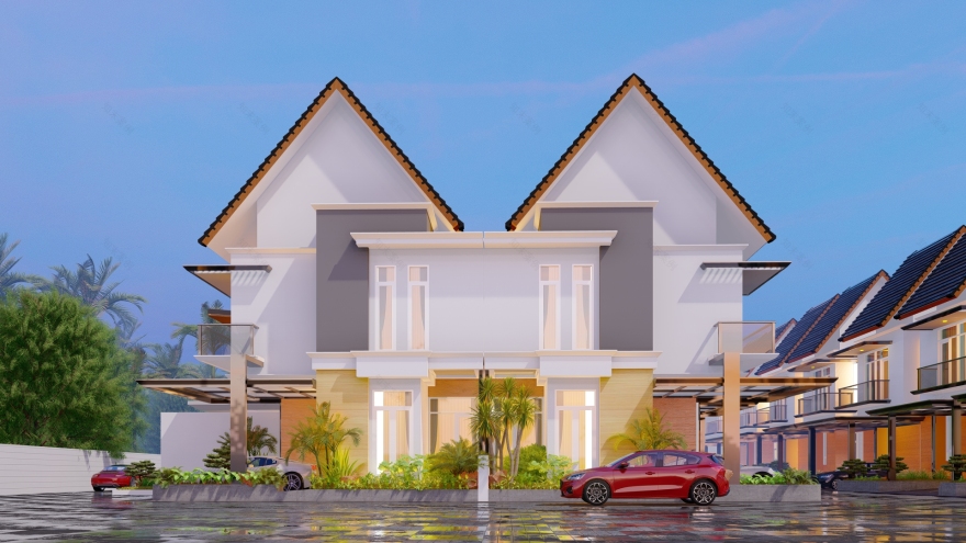 Desain Perumahan Karangploso, Kabupaten malang-11