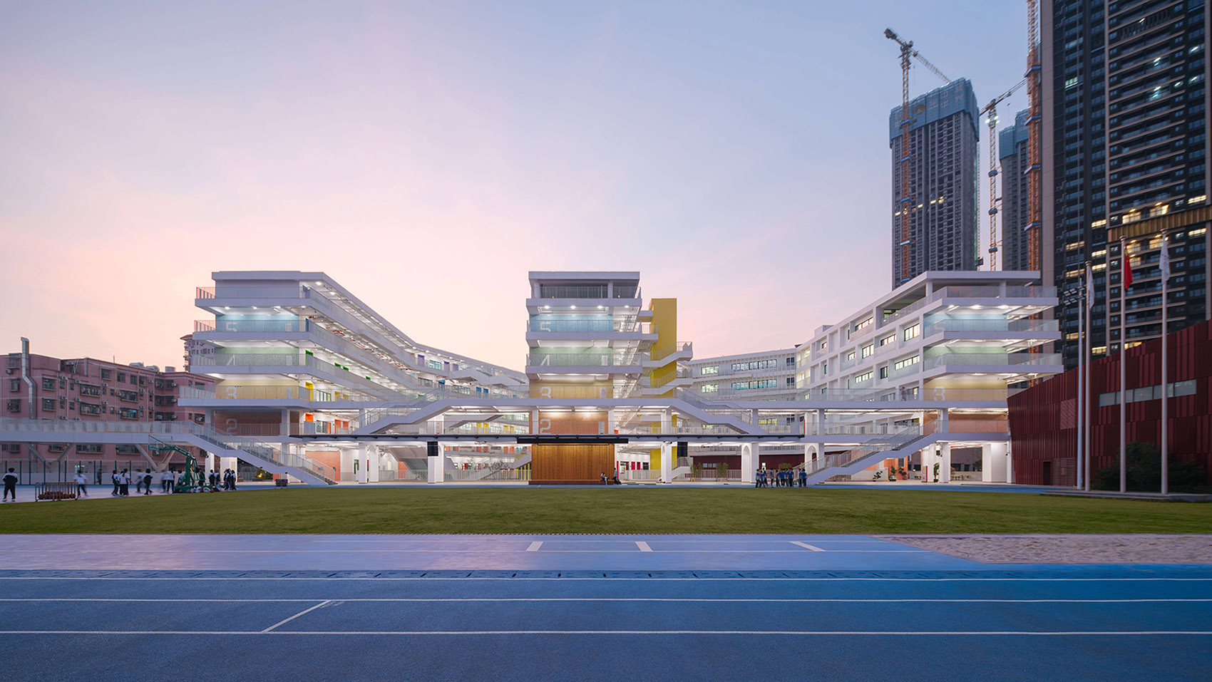 深圳市龙华区外国语学校福城校区丨中国深圳丨深圳大学建筑设计研究院有限公司“钟中 + 钟波涛”工作室-71