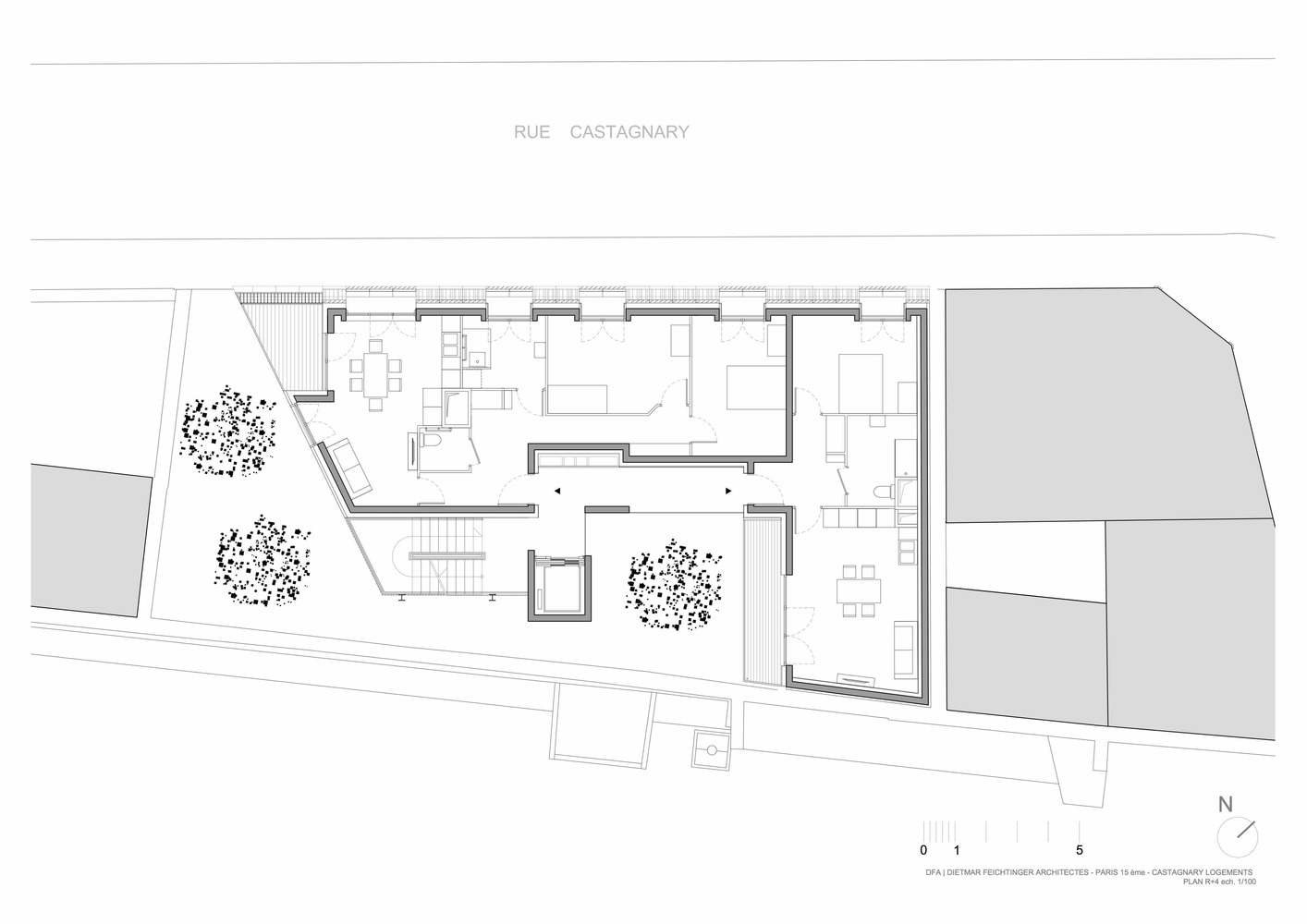巴黎卡斯塔格街住宅楼-62