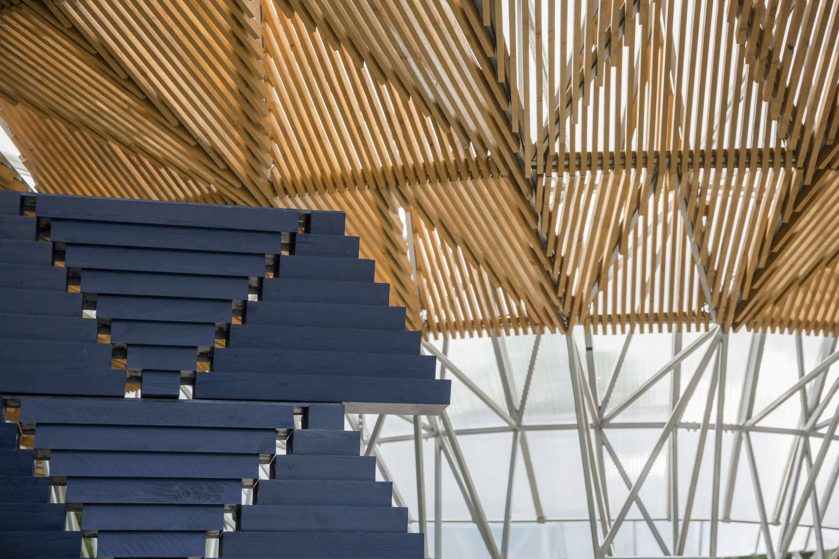 蛇形展厅2017，伦敦 / Kéré Architecture-67