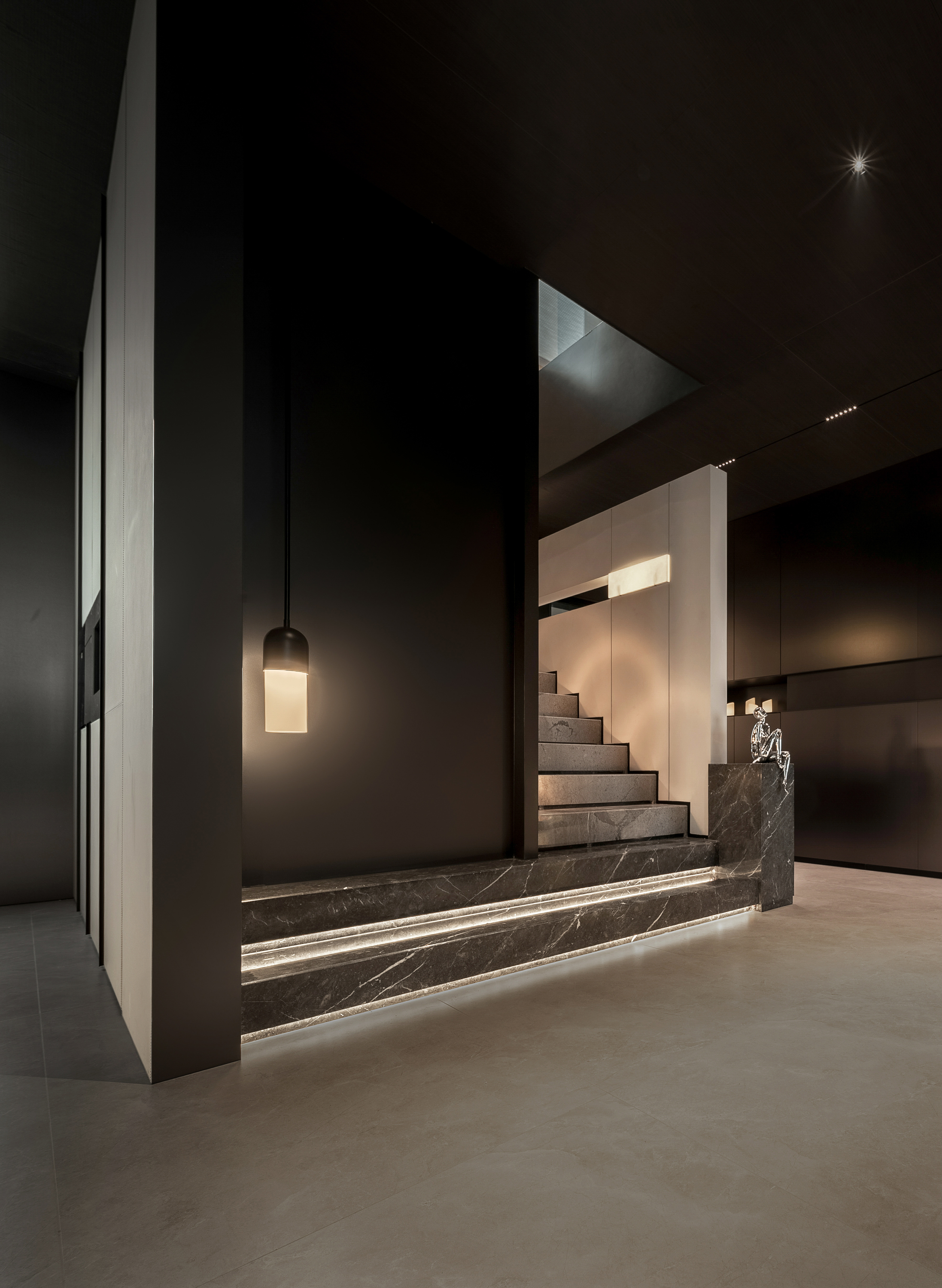 235㎡质感私宅丨中国通辽丨山石空间全案设计机构-20