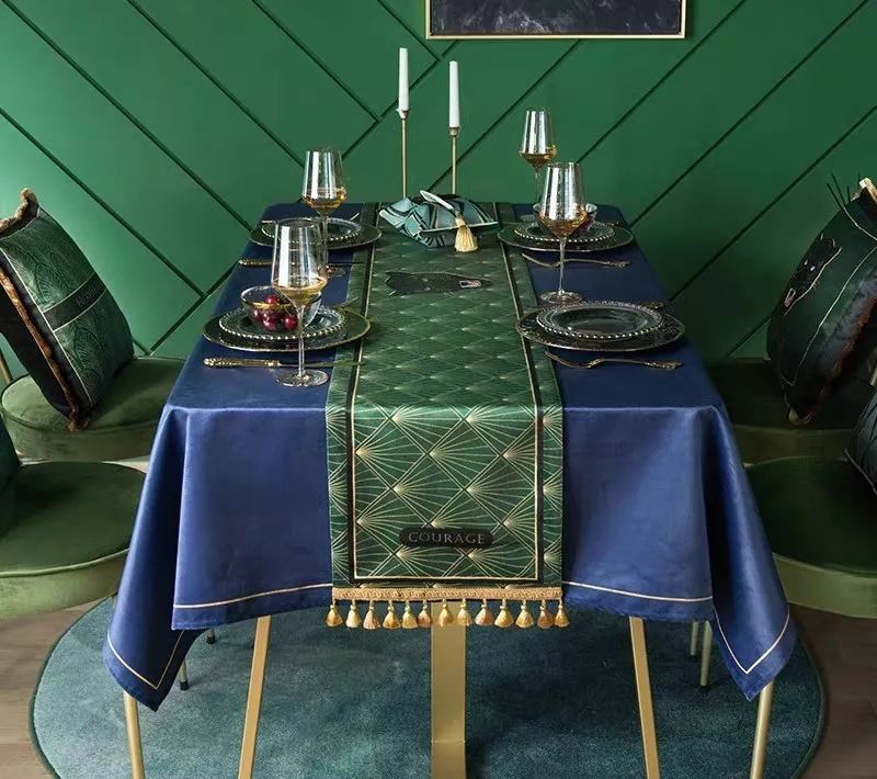 餐桌布艺搭配的艺术与技巧-89