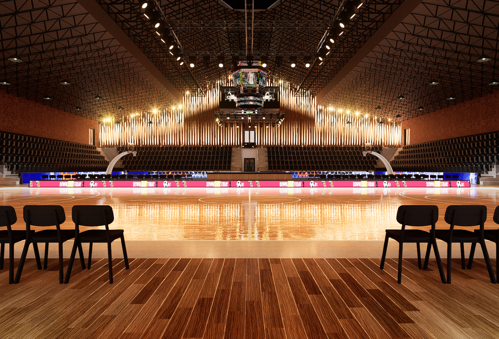 Basketball Stadium at USA-7