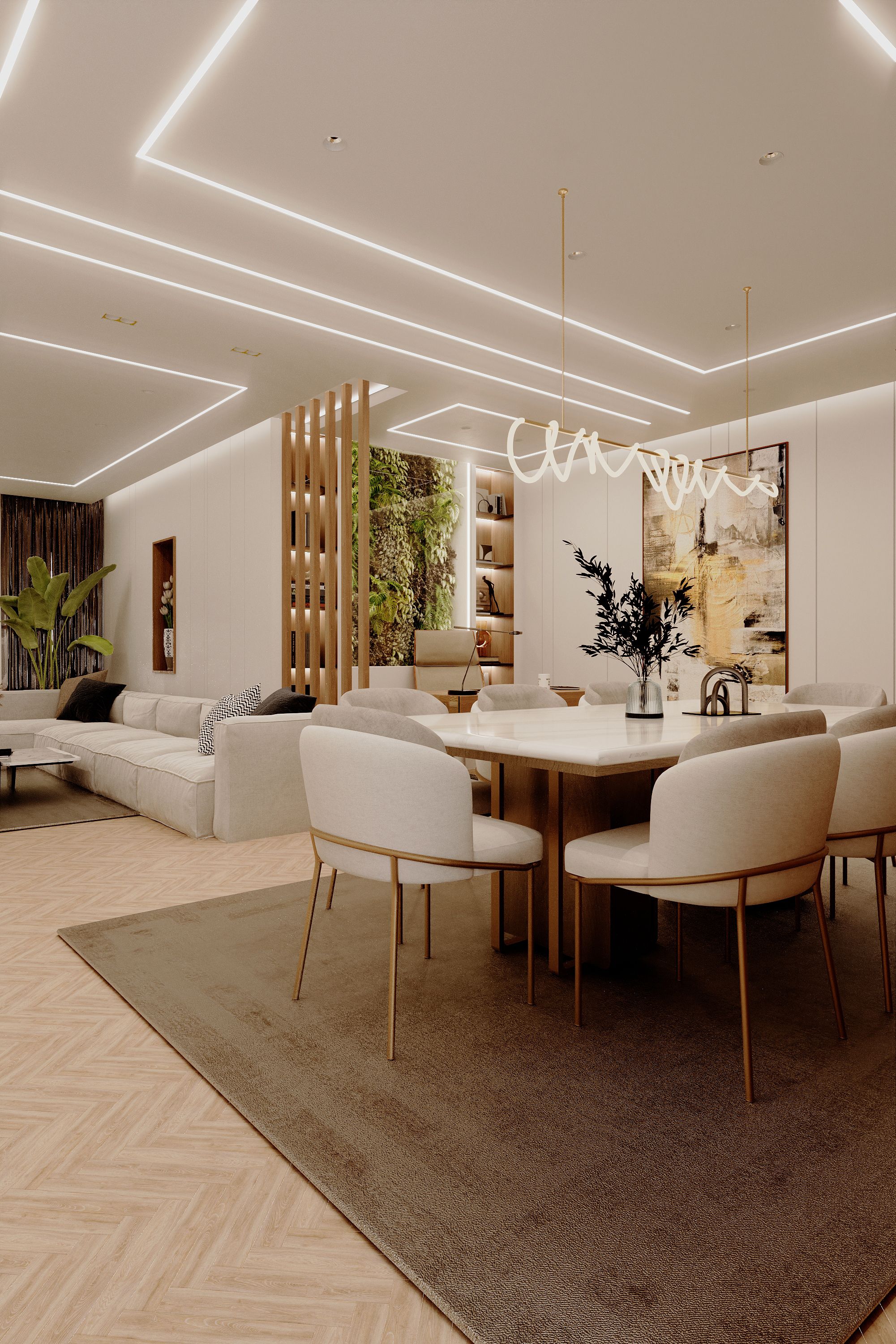 当代室内设计杰作丨埃及亚历山大丨Diaa Ragab Innovations-5