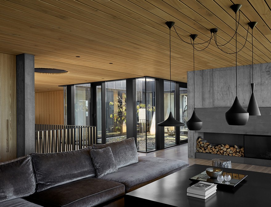 冰岛雷克雅未克七口之家现代住宅设计-9