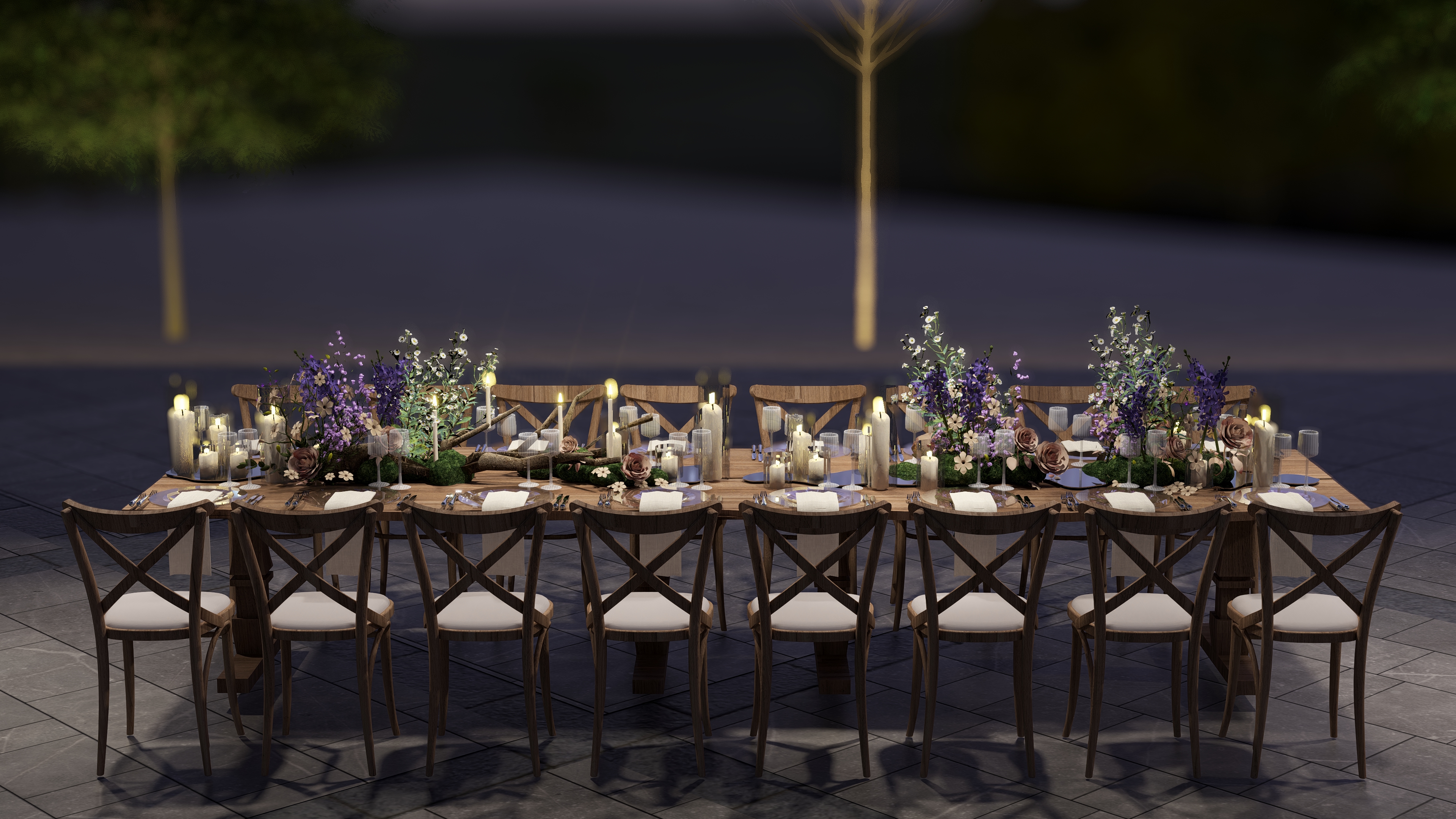 Floral Tablescape-0