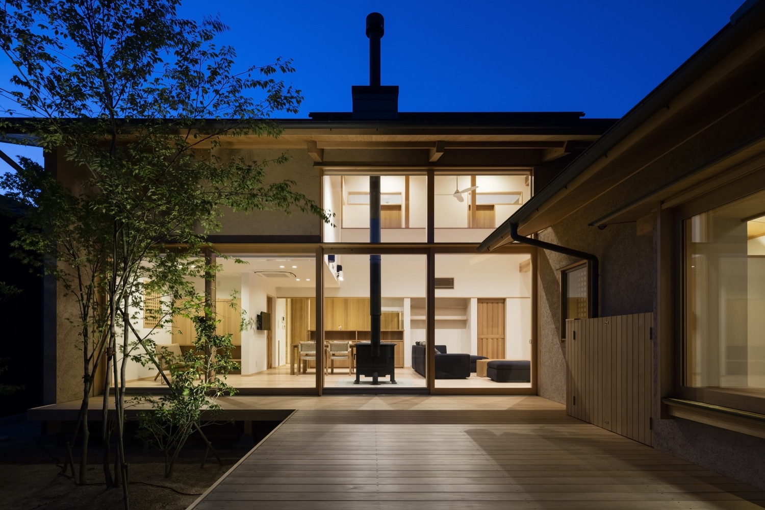 桂花树下的日式生活空间-32