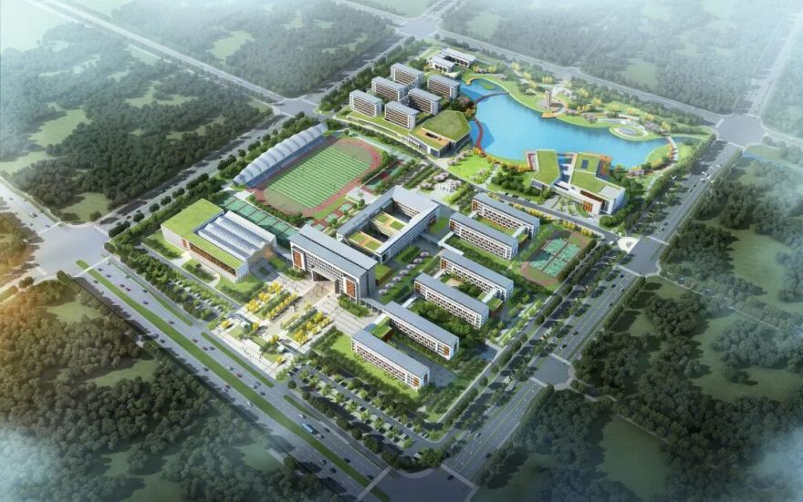 滁州中学新校区丨中国滁州丨同济大学建筑设计研究院(集团)有限公司-0