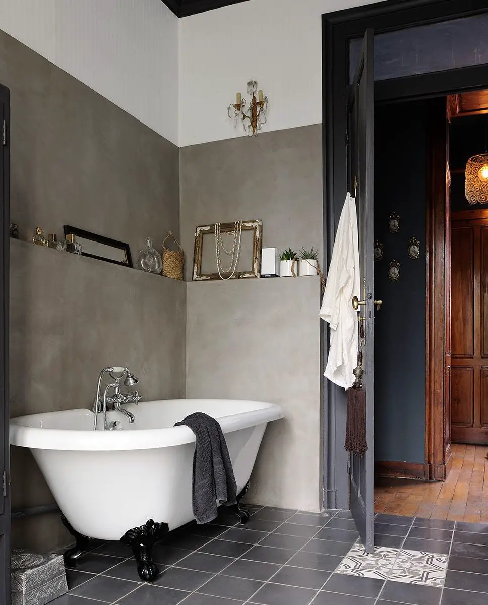 混搭风尚 | 19 世纪庄园的现代室内设计-15