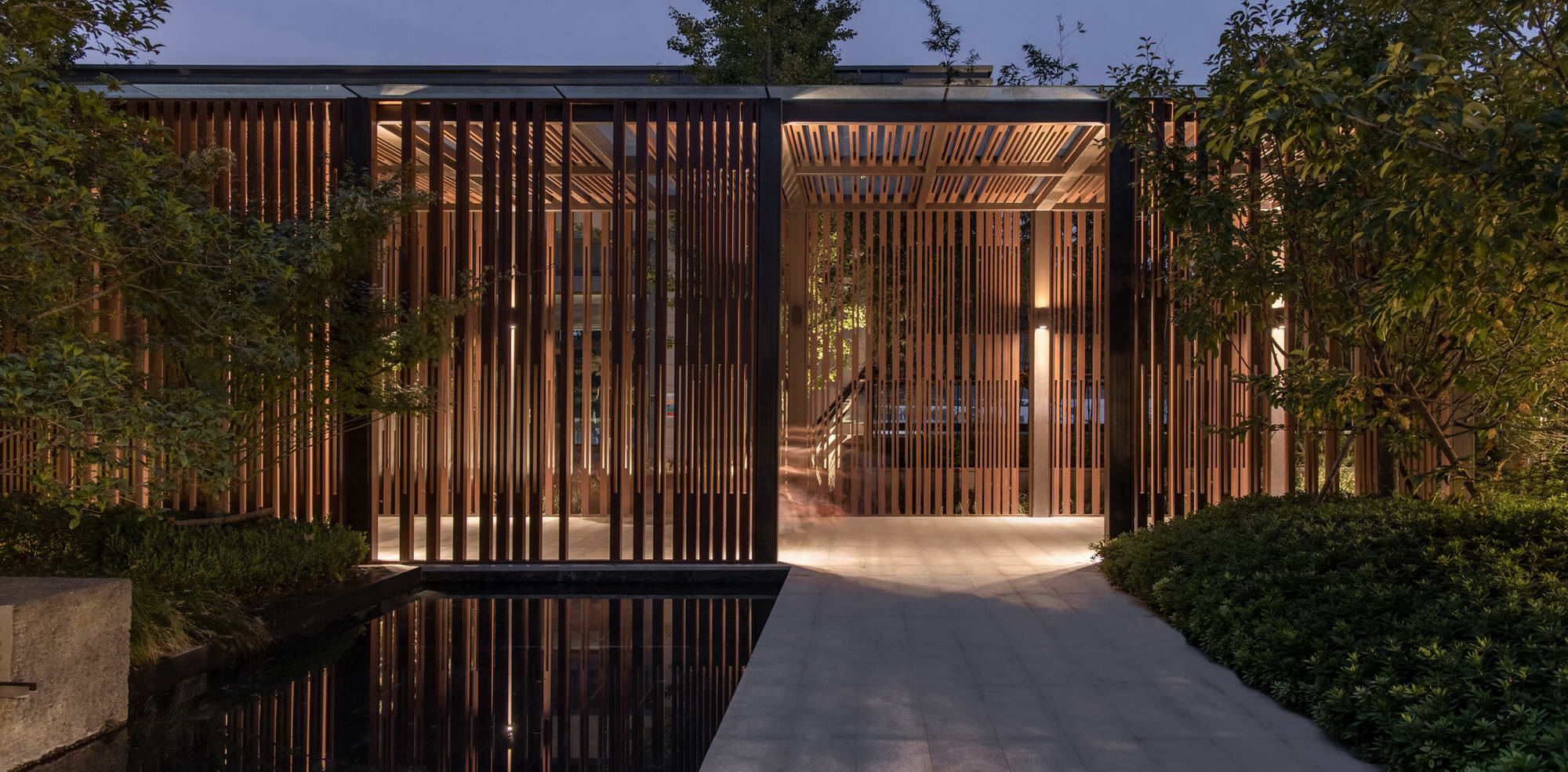 郑州永威城·观澜庭 | 公园社区中的生态景观设计-40