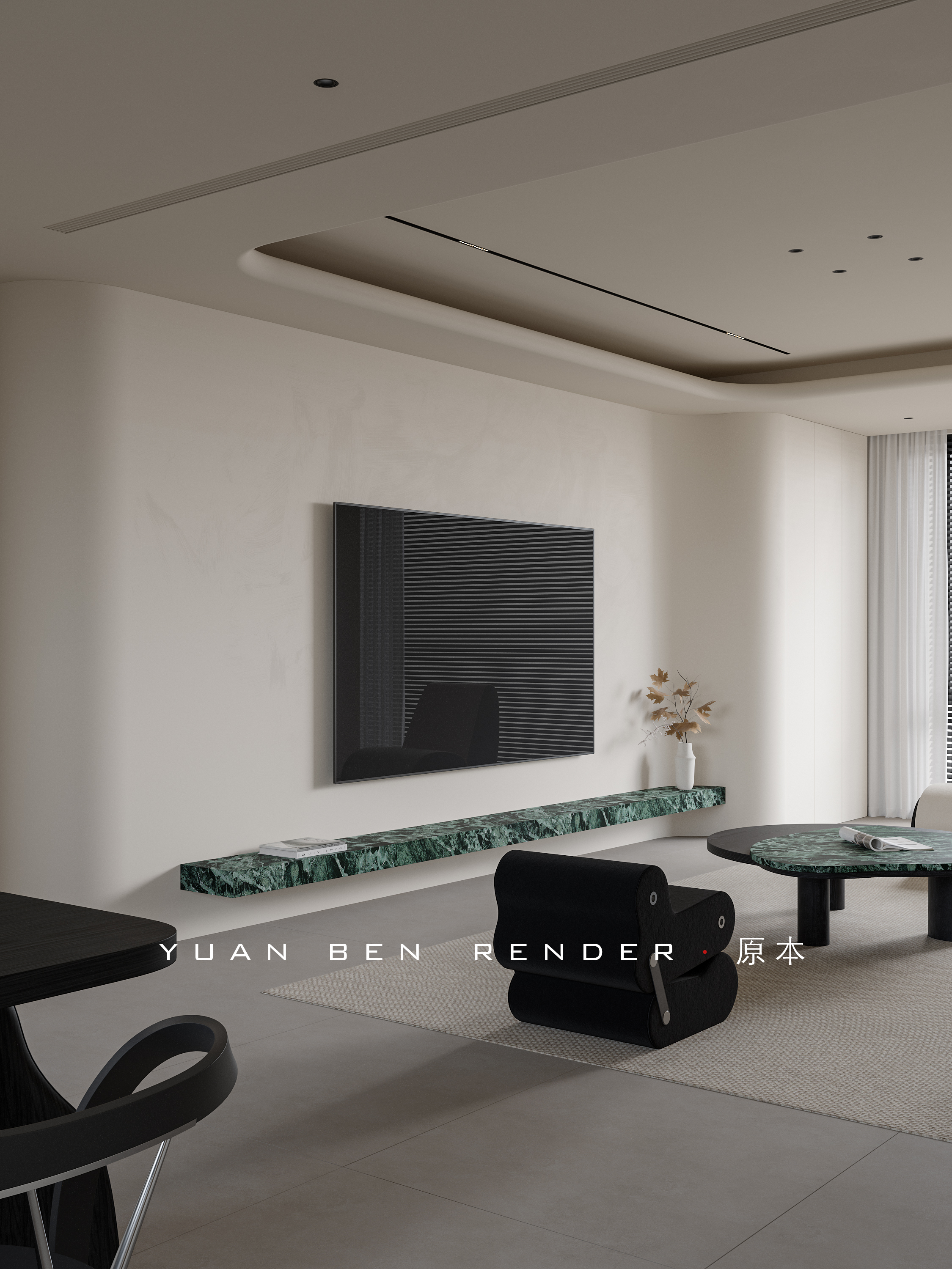 暖白色简约客餐厅-7