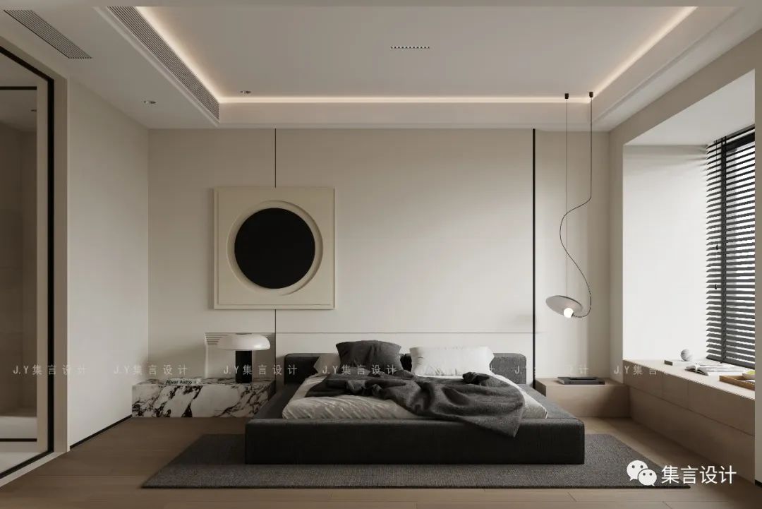 极简之美 · 把美术馆搬回家丨J·Y 设计-23