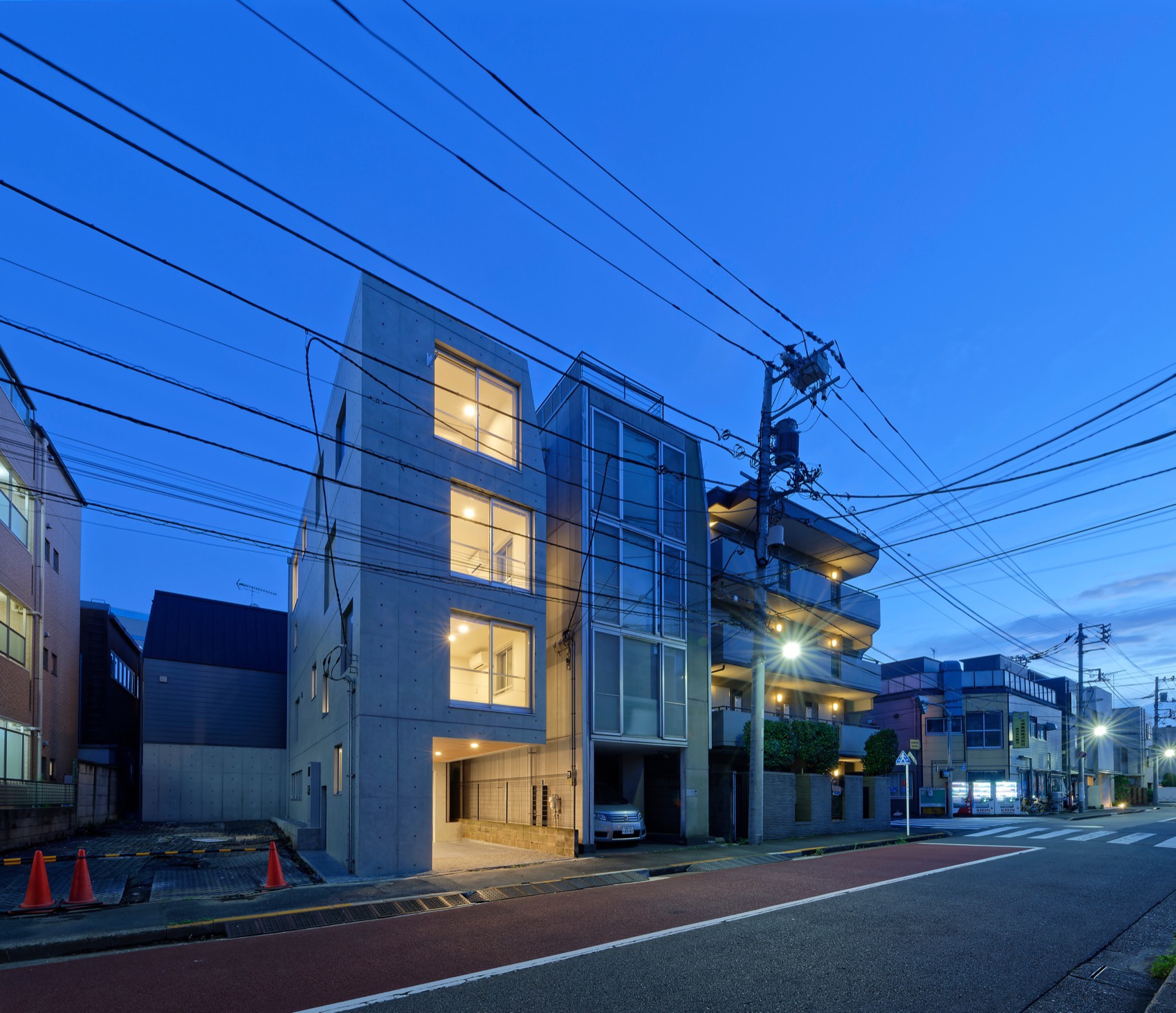 Cuadro 中野北公寓楼丨日本东京丨Ryuichi Sasaki Architecture-3