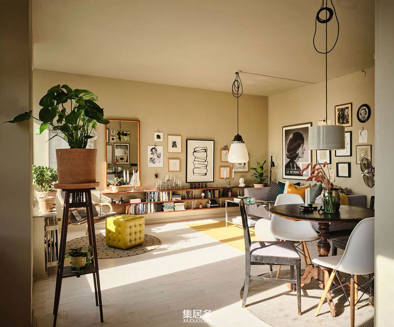 瑞典小公寓设计-14