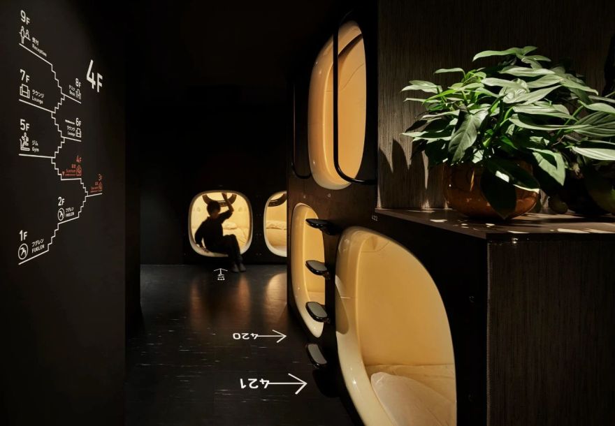 浅草 9H 九小时胶囊旅馆丨平田晃久-18