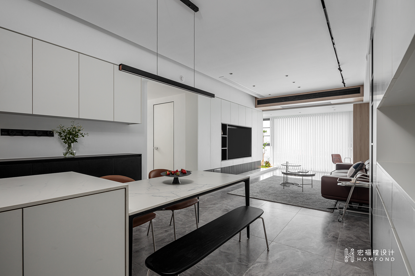 植觉 · 成都东湖长岛现代风格住宅设计丨中国成都丨成都宏福樘设计-25