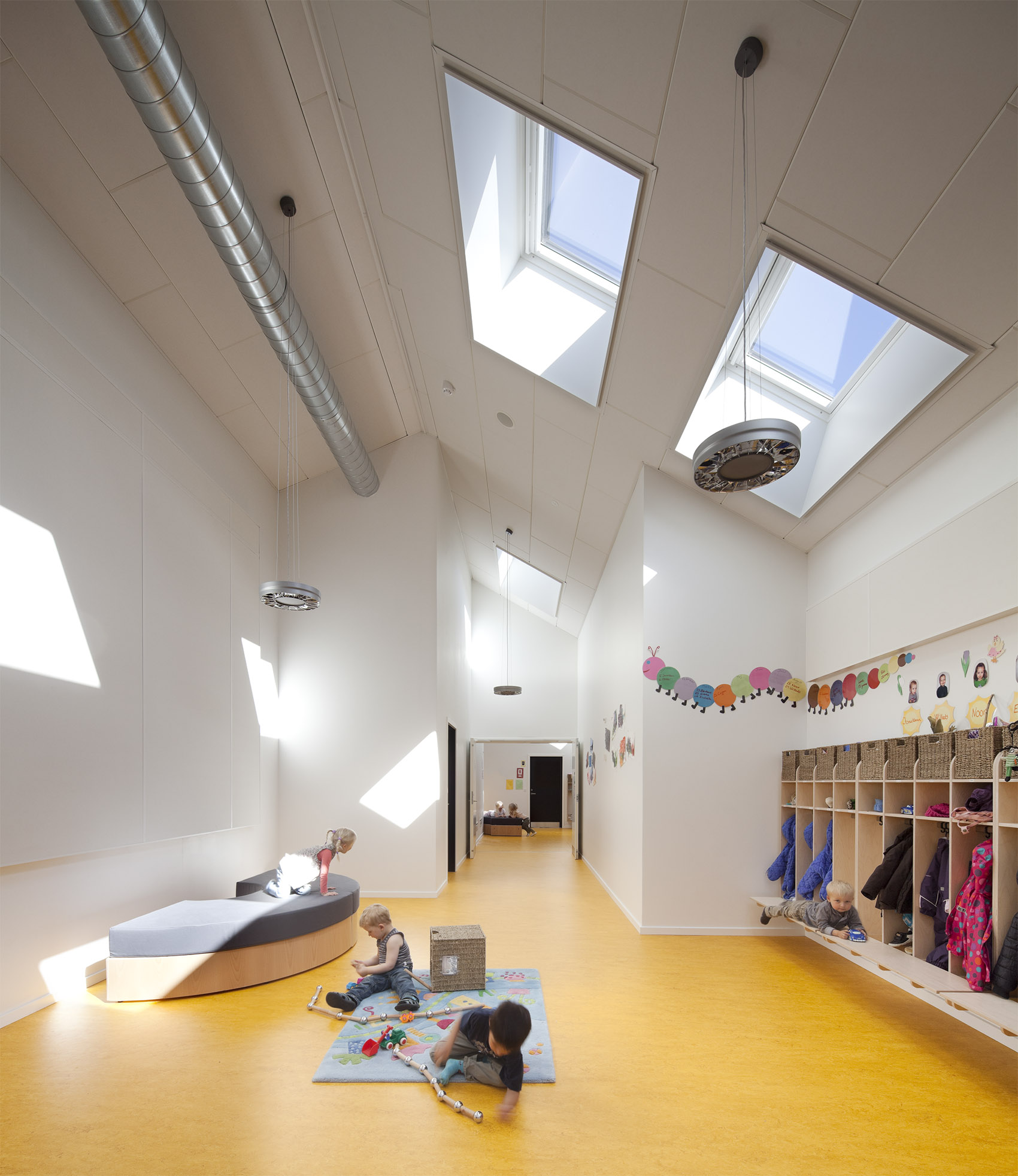 莱恩斯太阳堡幼儿园，丹麦 / 威卢克斯天窗 -47