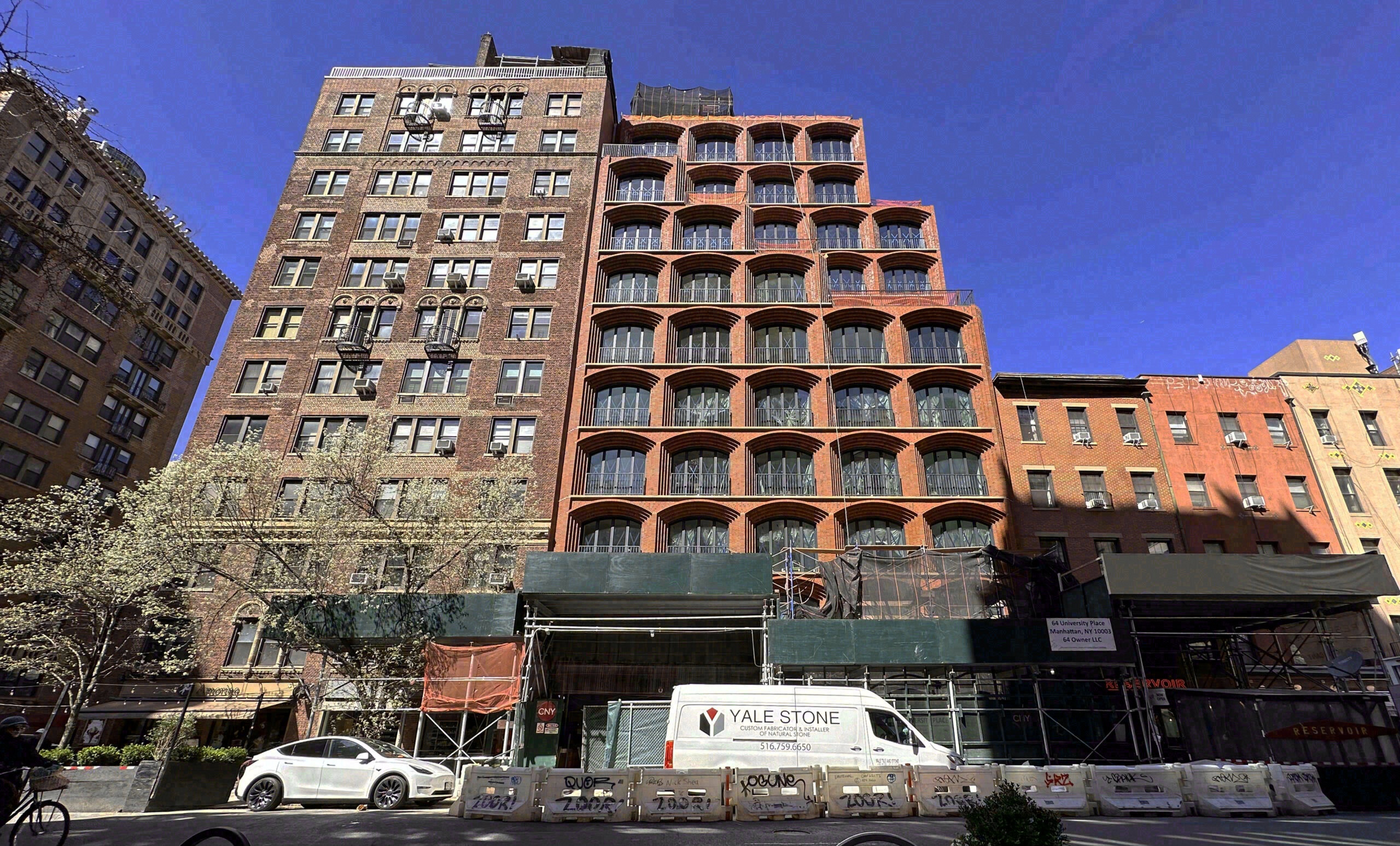 64 University Place's Exterior Nears Completion in Greenwich Village, Manhattan - New York YIMBY-7