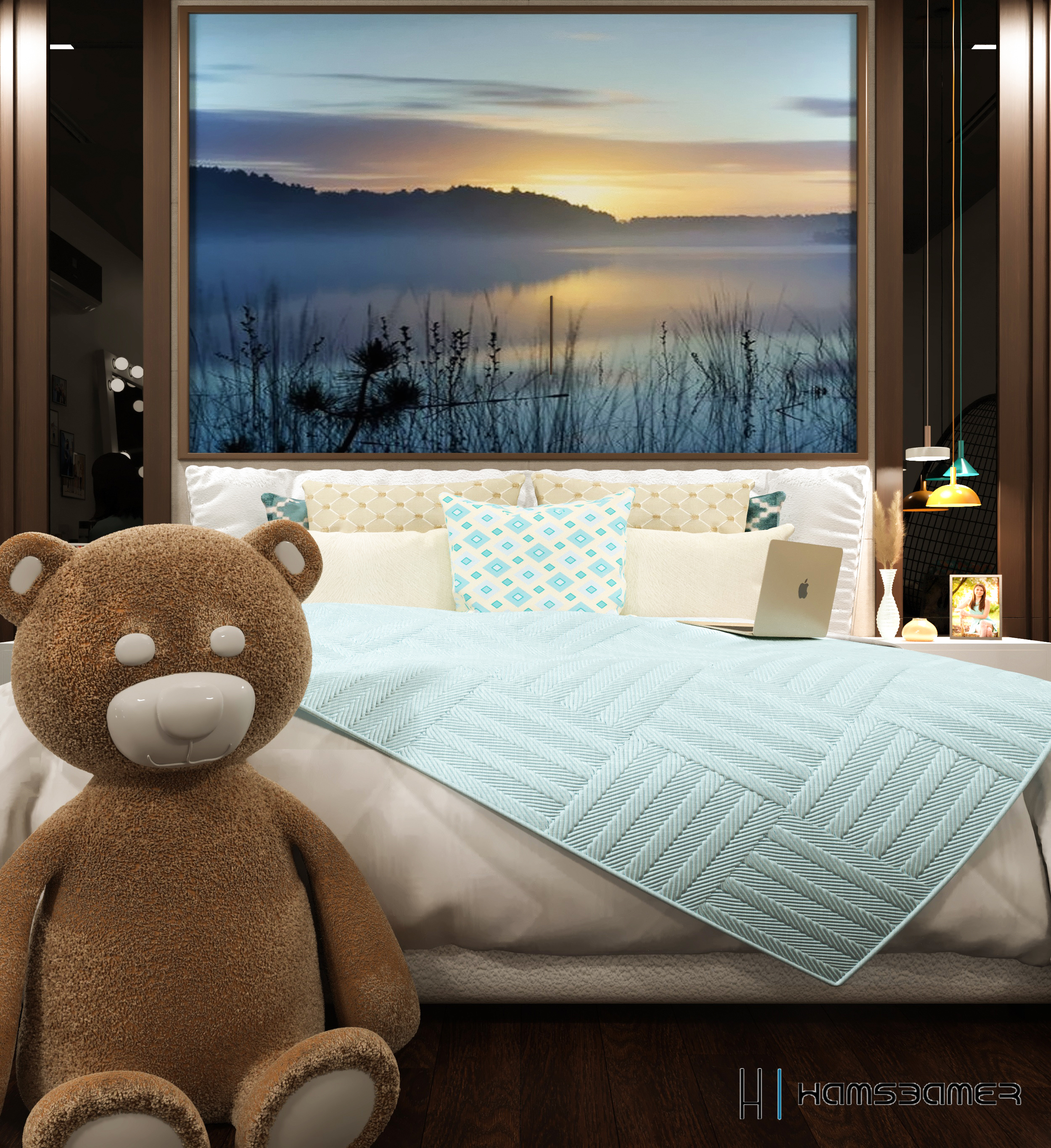 Teenage girl bedroom-5