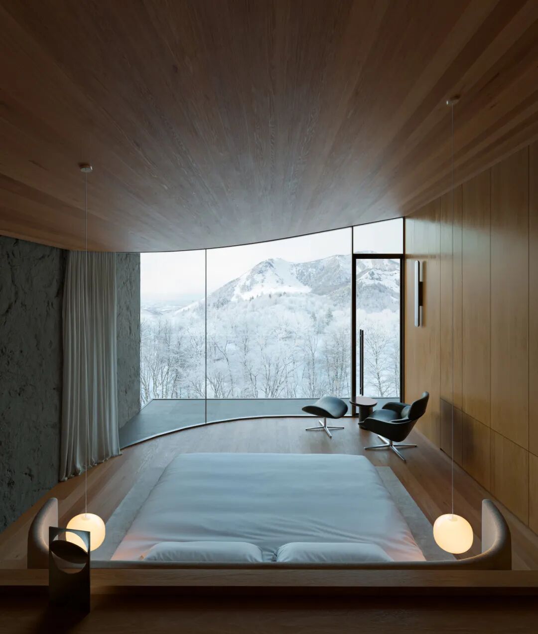 Snøhetta北海道新作(NOT A HOTEL度假住宅)-10