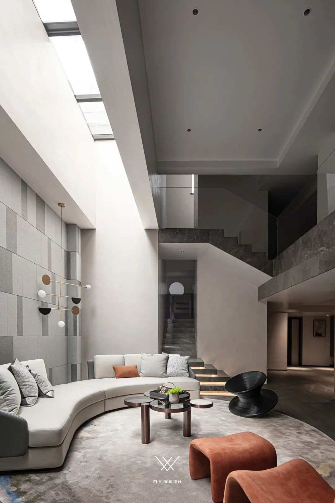 台州耀达天玺 800㎡别墅 | 深邃空间与生活美学的完美融合-86