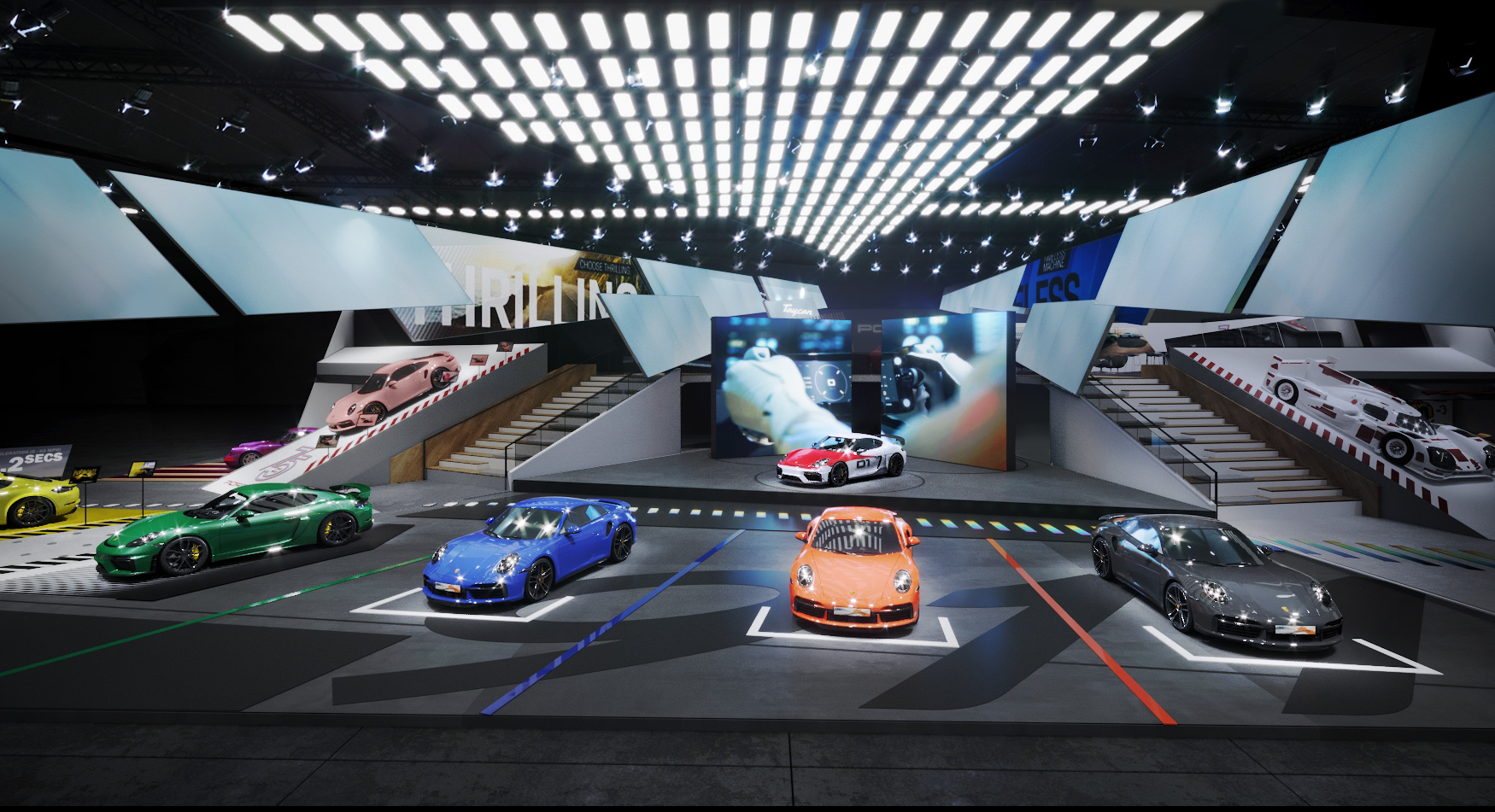 Porsche booth at Seoul Motor Show 2023-13