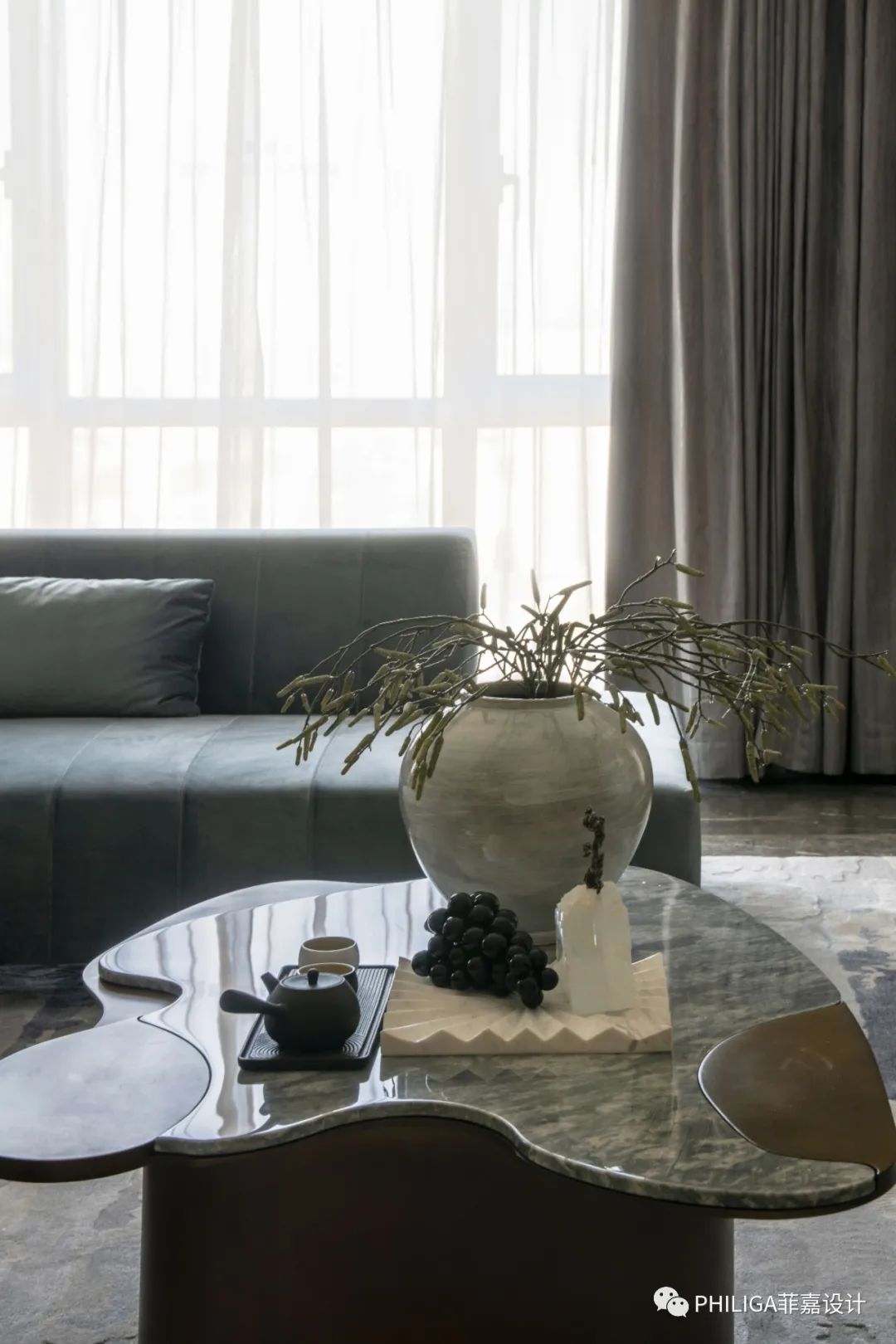 天津招商津湾天玺样板间 | 简约清雅,岁月涵香-10