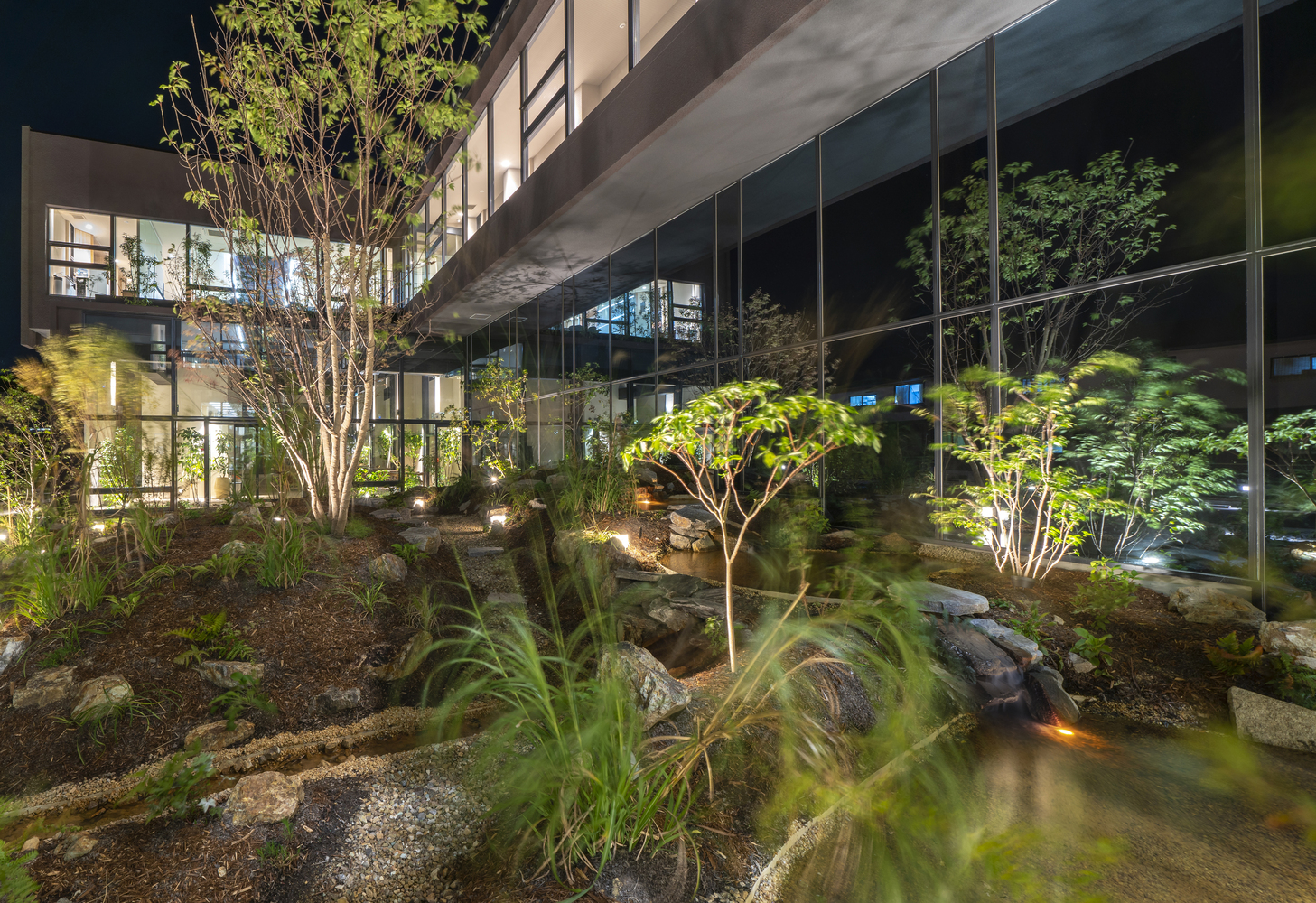 日本奈良县可持续办公建筑 | nakagawa century memorial hall-23