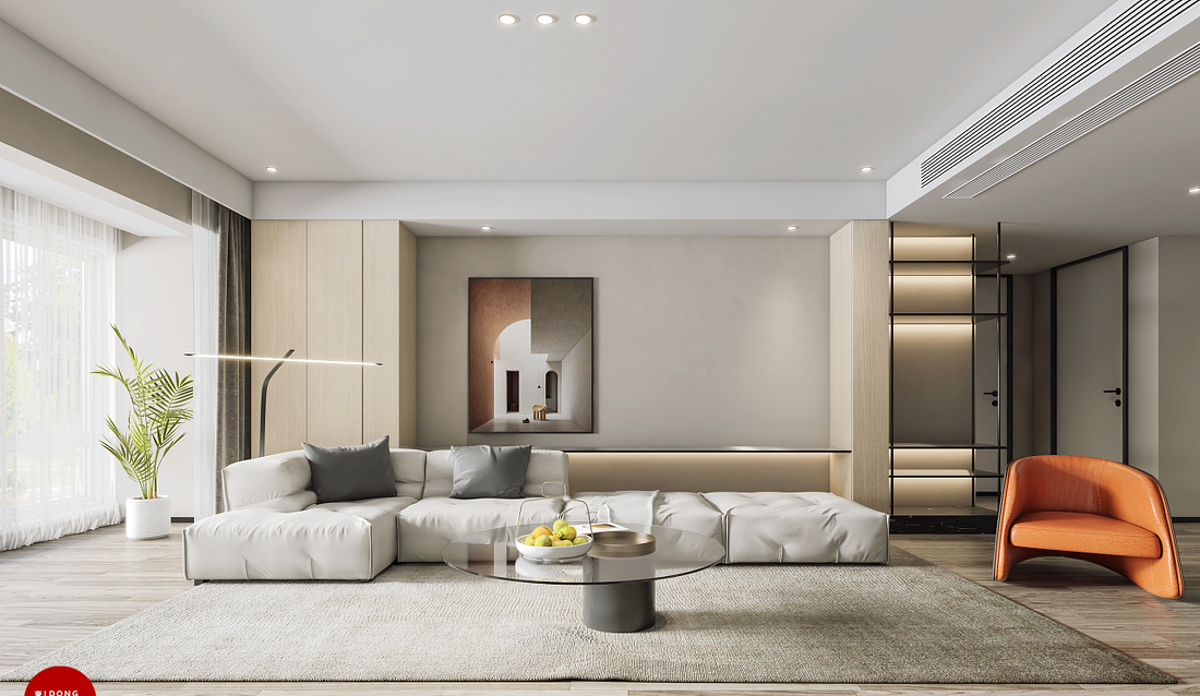 都市简约风住宅设计-2