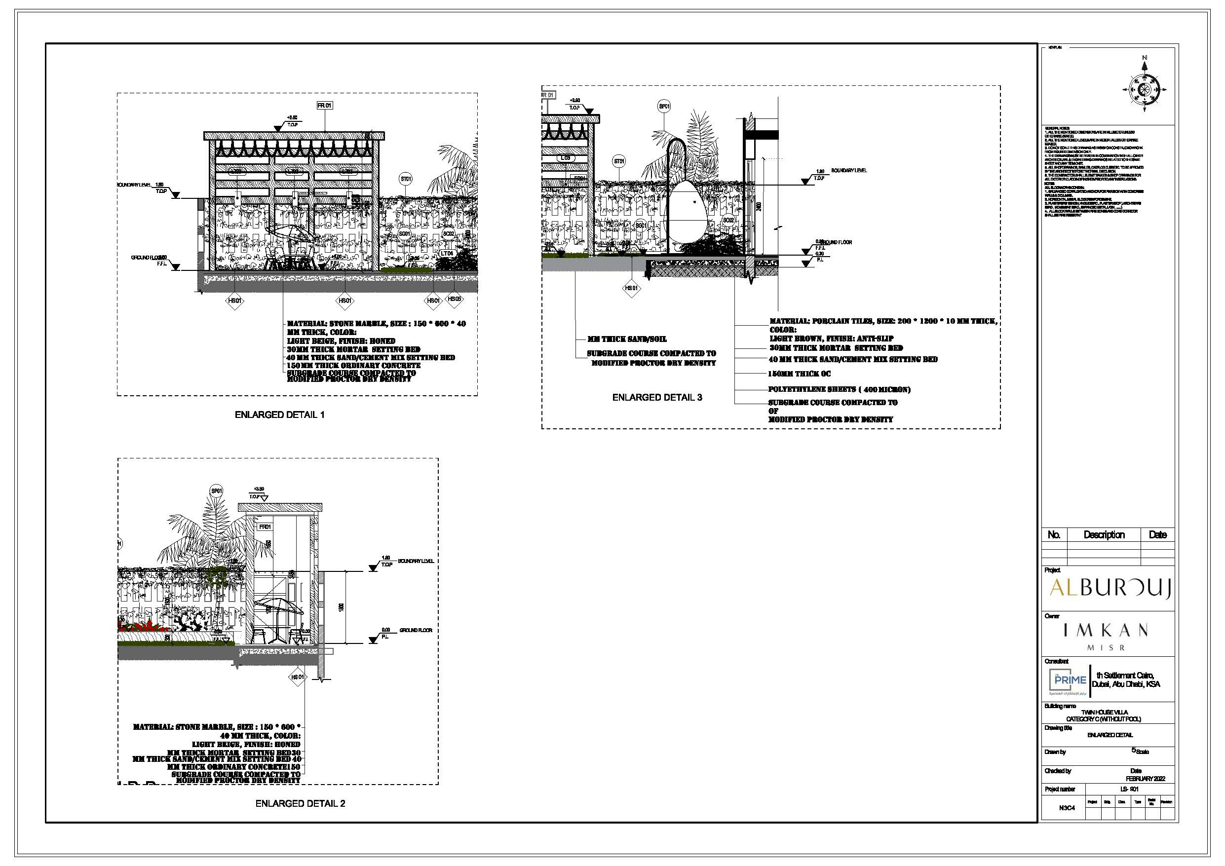 LANDSCAPE PACKAGE (WITHOUT POOL) - EGYPT-9
