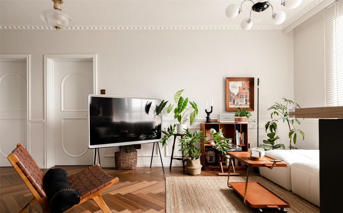 复古绿调优雅独居-8