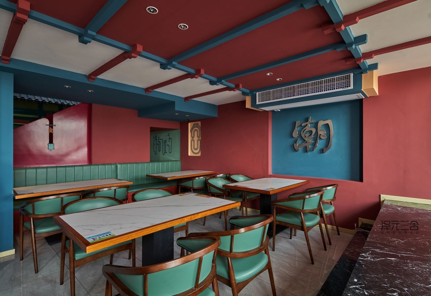 小淮潮餐厅丨中国淮安丨泽元三舍空间规划事务所-11