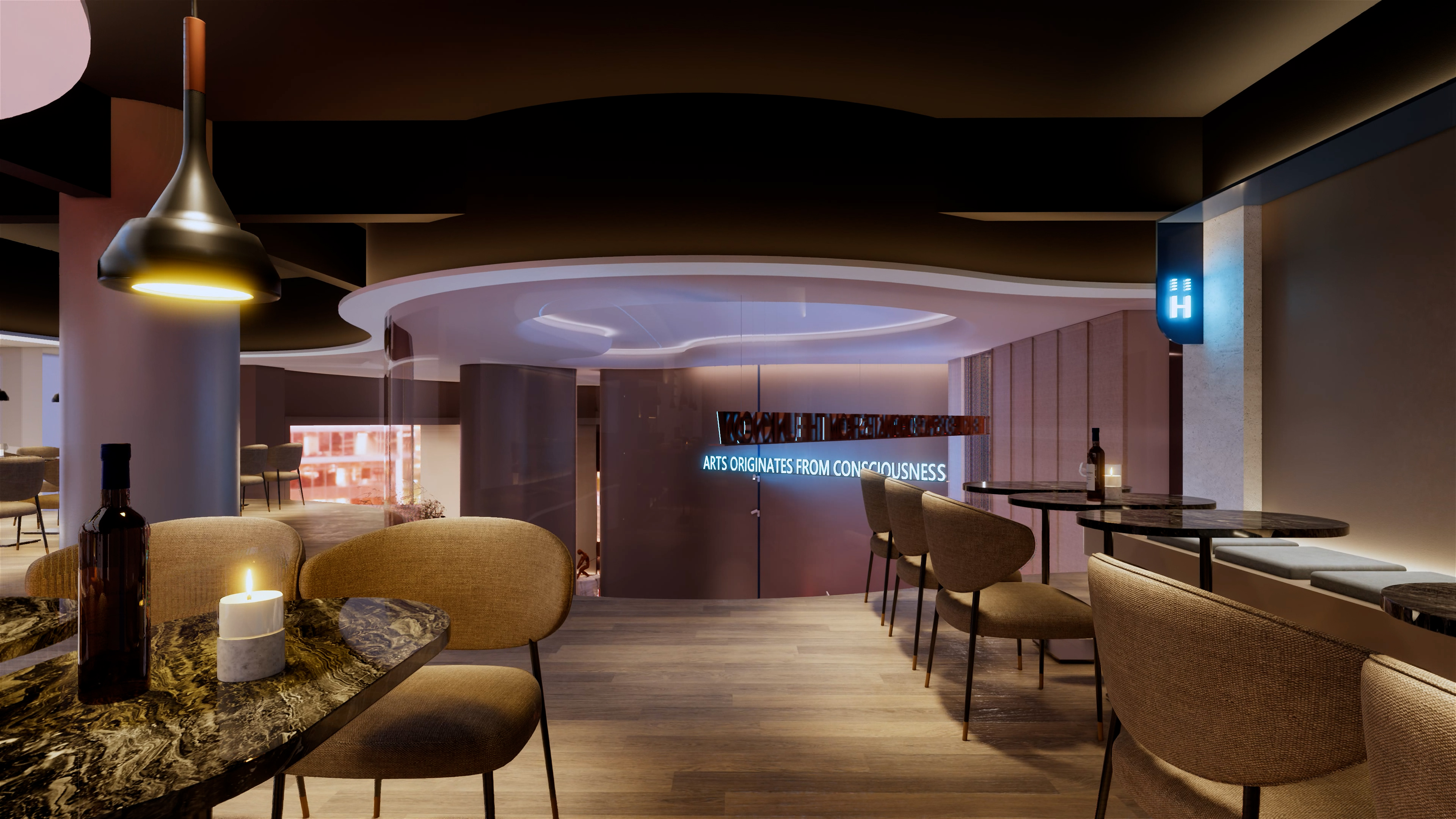 万境壹空酒店空间设计案例及品牌文化设计-12