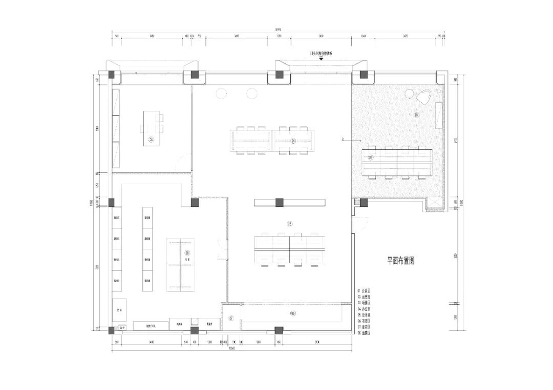 古月·胡哲｜在粗犷与温润之间，打造一个260㎡自然感办公空间！-10