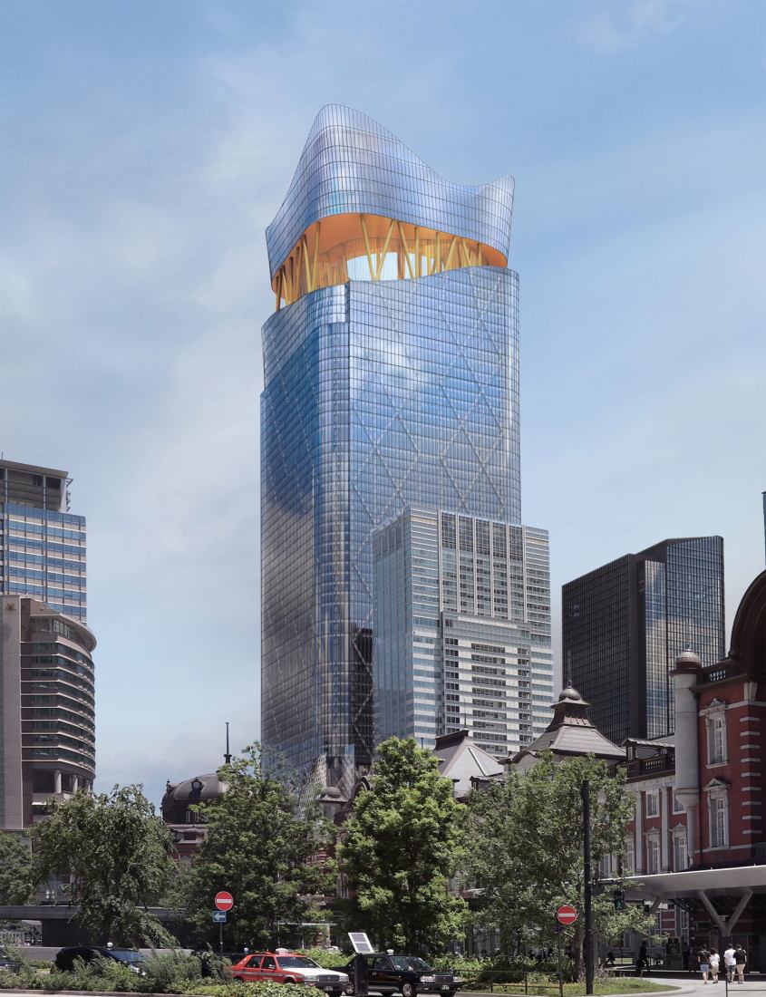 Torch Tower（火炬塔）丨日本东京丨三菱地所设计,Koji Matsuda,Sou Fujimoto等-12