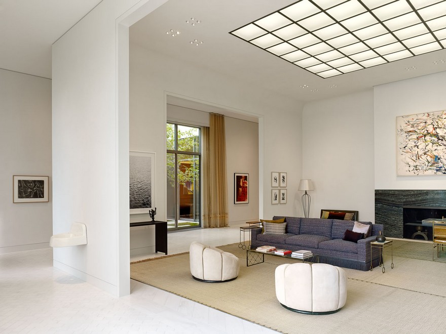 纽约湖畔现代别墅，艺术与自然完美融合-22