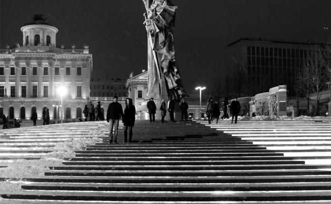 Боровицкой площади（博罗维茨卡娅广场）景观美化项目丨俄罗斯莫斯科丨AI  architects（亚历山大·托马申科,伊万·科尔马诺克）-41