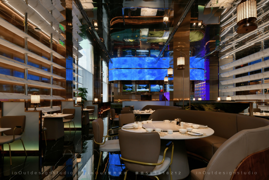 舟山海鲜餐厅设计丨中国太原丨inOut 里外设计-15