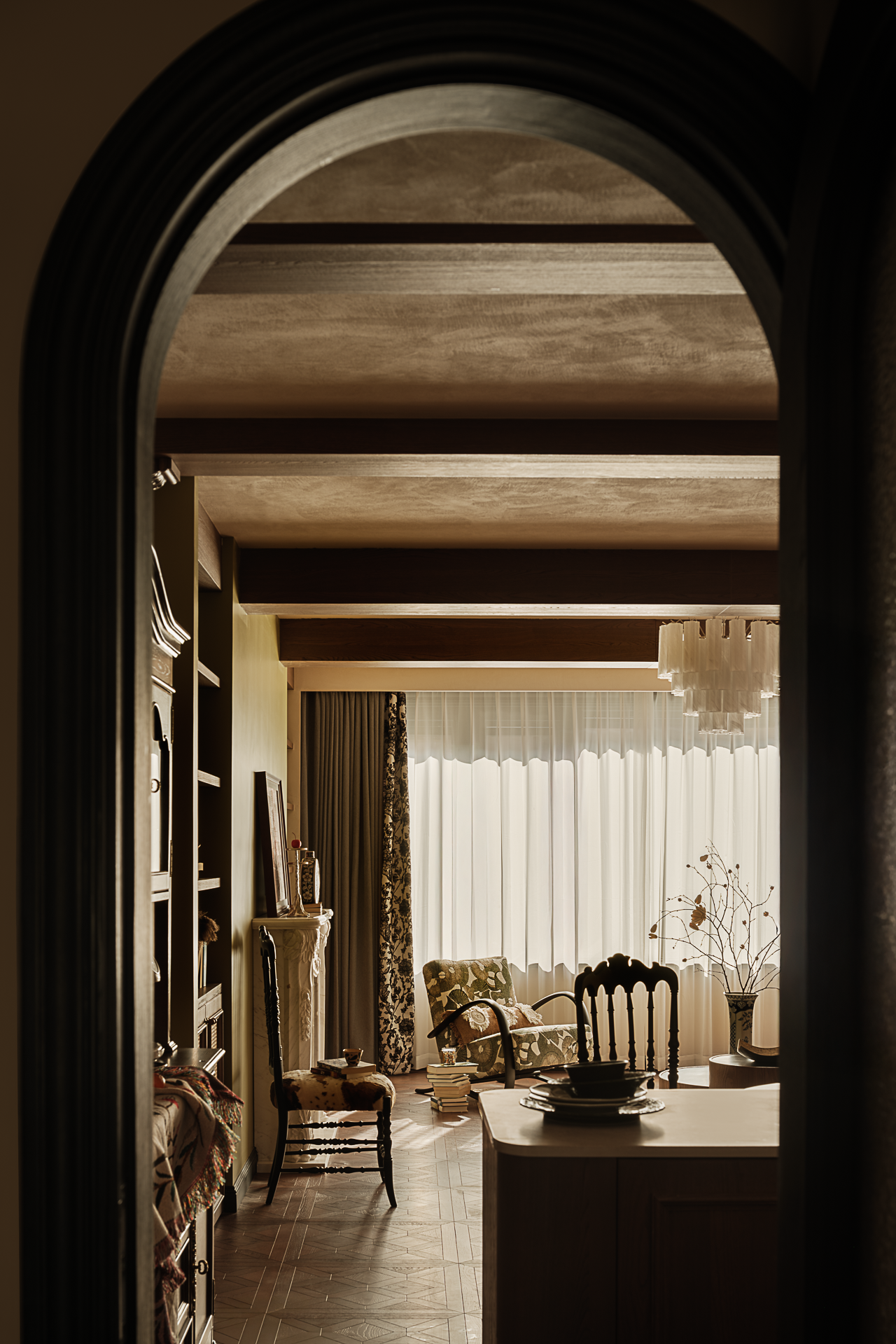 南洋复古 流动的诗意丨中国苏州丨苏州一野室内设计工程有限公司-15