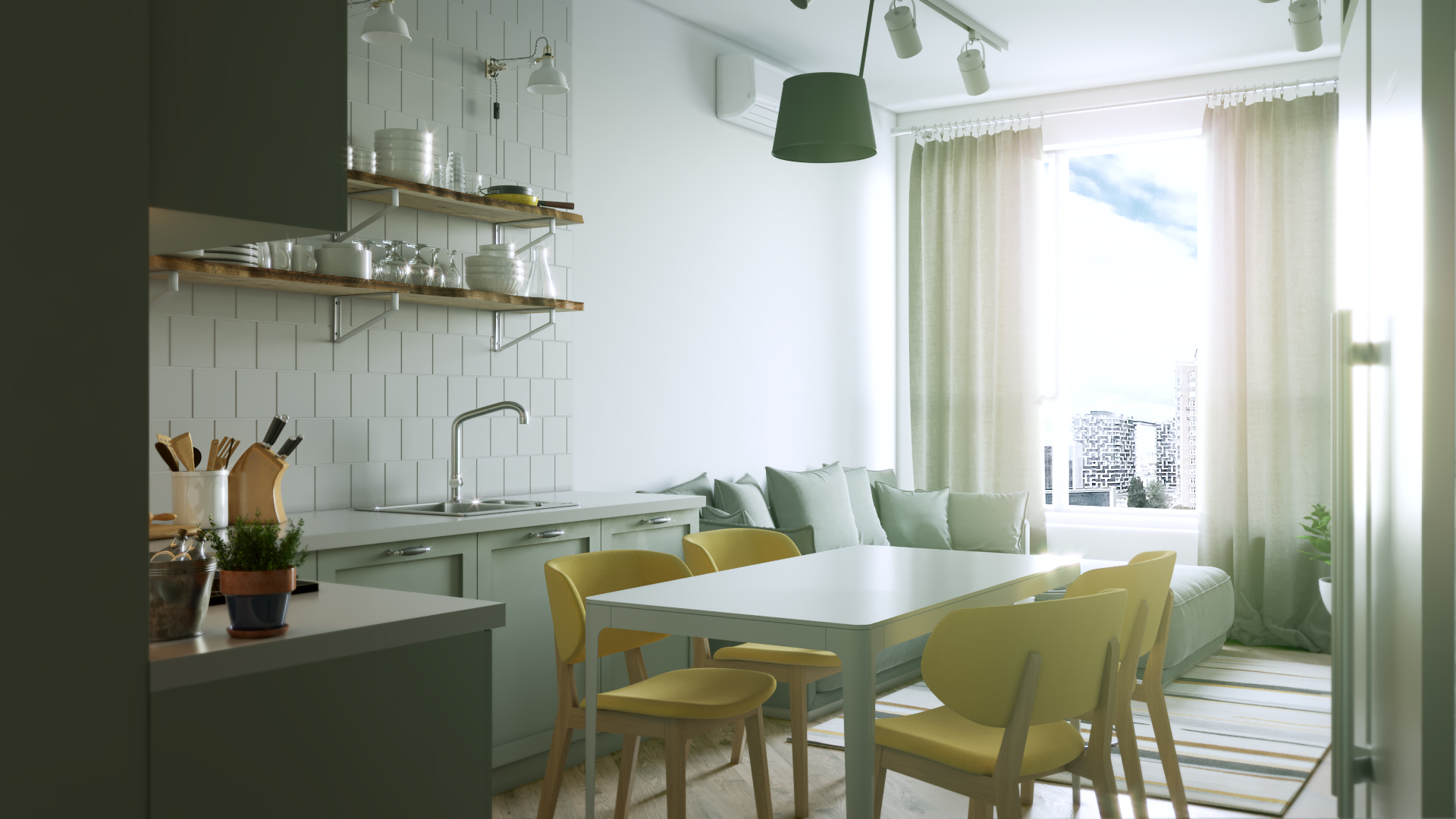 Трехкомнатная квартира в ЖК "Кардинал"-3