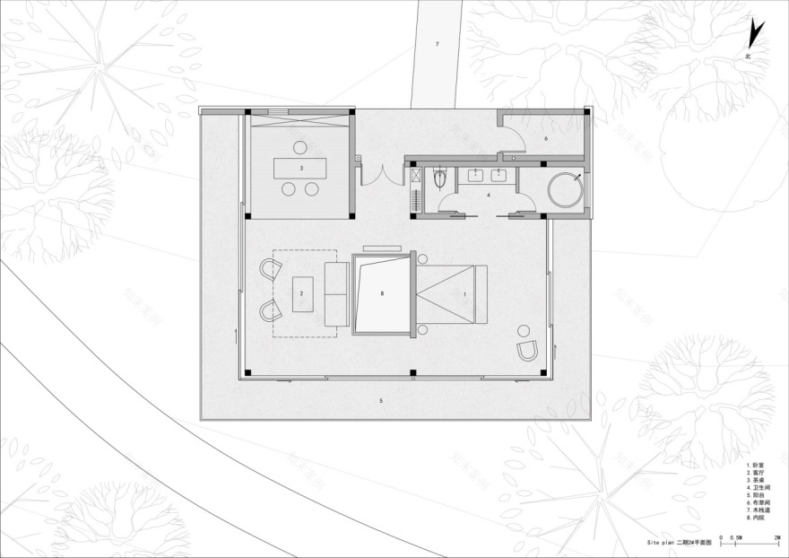 吉安黄竹岭茶田民宿丨中国吉安丨白岛营造设计工作室,介於建筑设计工作室-98