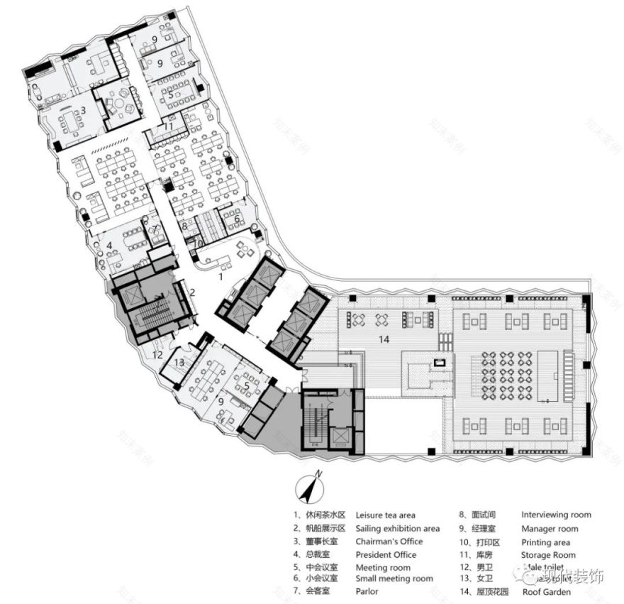 友宝科技办公室 | 融入航海主题,打造多功能办公空间-62