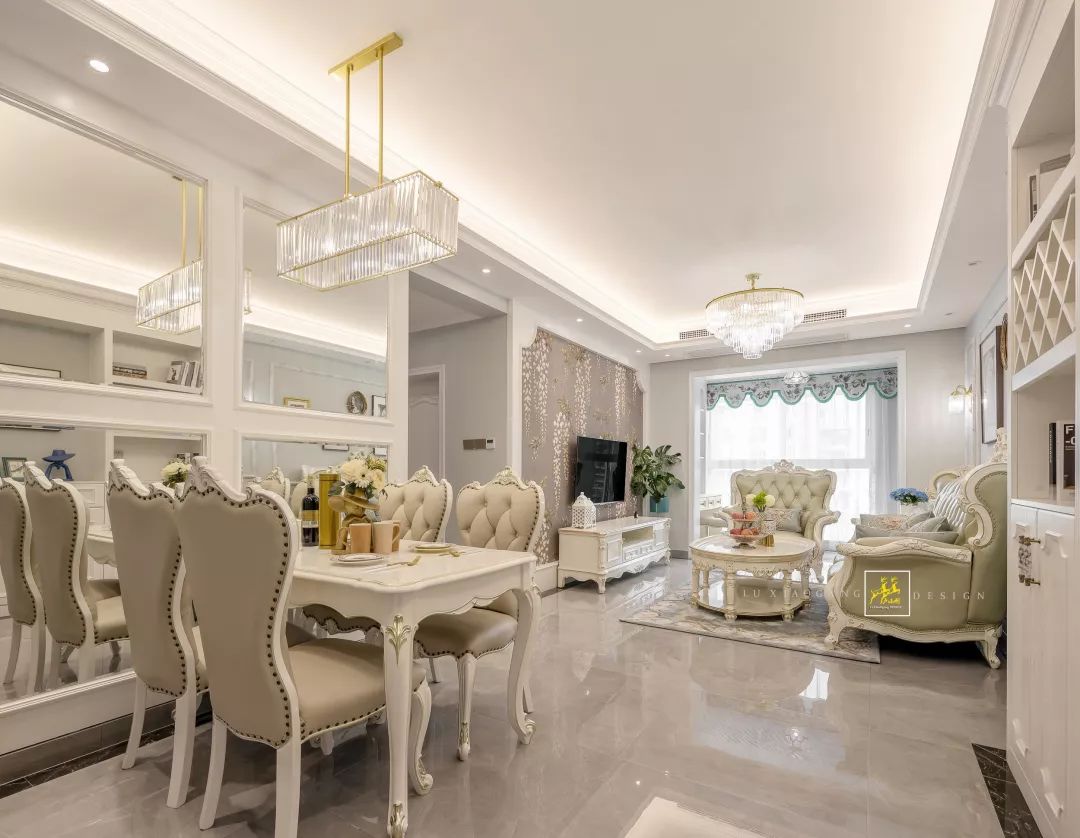 成都紫玉熙庭 93m2 简欧浪漫家居设计-32